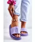 Papuci de modă pentru femei BIG STAR JJ274A304 PURPLE Big Star Pantofi