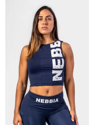 Tank top SNATCHED 627 DARK BLUE Nebbia