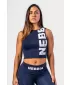 Tank top SNATCHED 627 DARK BLUE Nebbia