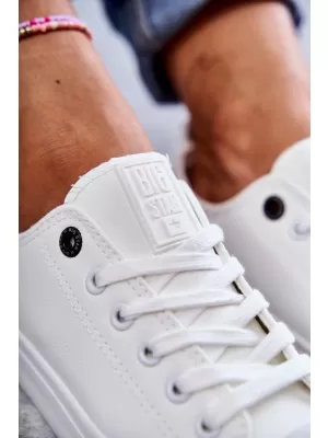 Pantofi de damă BIG STAR KK274010 WHITE Pantofi Big Star