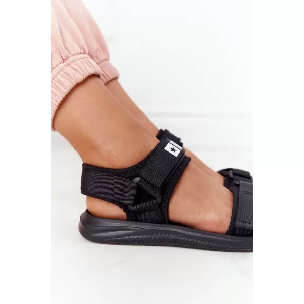  Sandale dama BIG STAR HH274A024 NEGRI Pantofi Big Star 