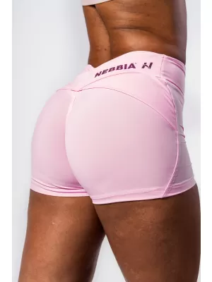 Pantaloni scurți modelați cu talie în formă de V STRONG BEAUTY 428 PINK Nebbia