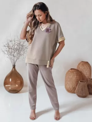 Cămaşă DSTREET SHINE LOVE RY2911 BEJ