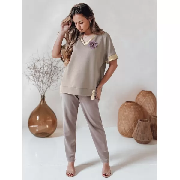  Cămaşă DSTREET SHINE LOVE RY2911 BEJ 