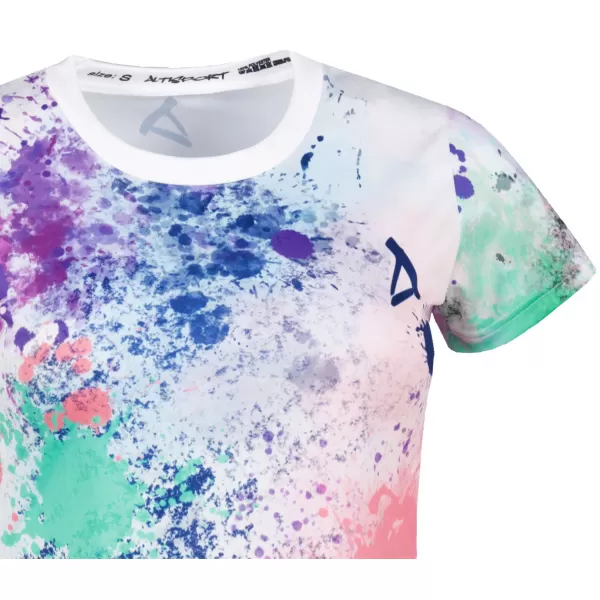  Tricou funcțional premium pentru femei ALTISPORT VOJ/ALW055TR01 VIOLET/VERDE 