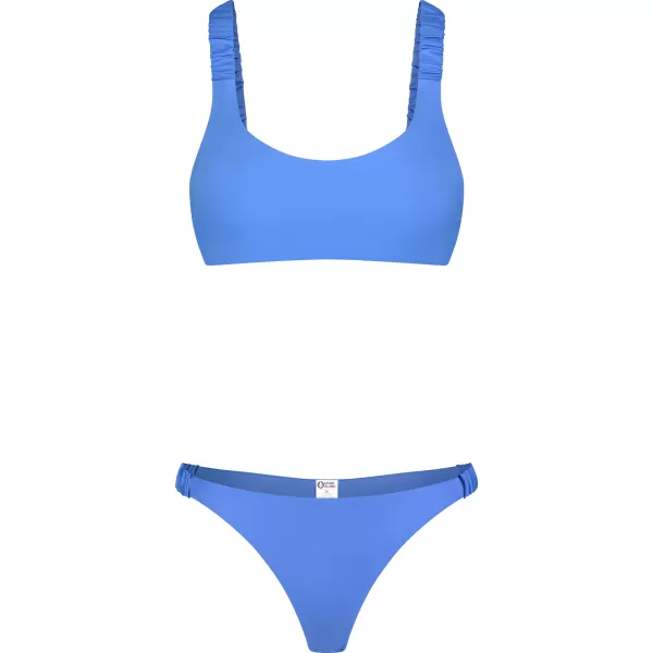  Bikini pentru femei - partea de jos NORDBLANC NBSSS8239 ALBASTRU 