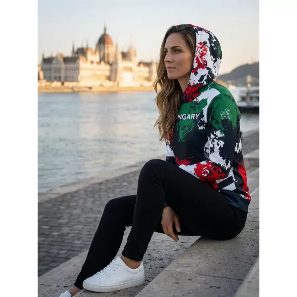  Premium cu hanorac funcțional pentru femei ALTISPORT VOJ/ALW036HU/MI01 PETE 