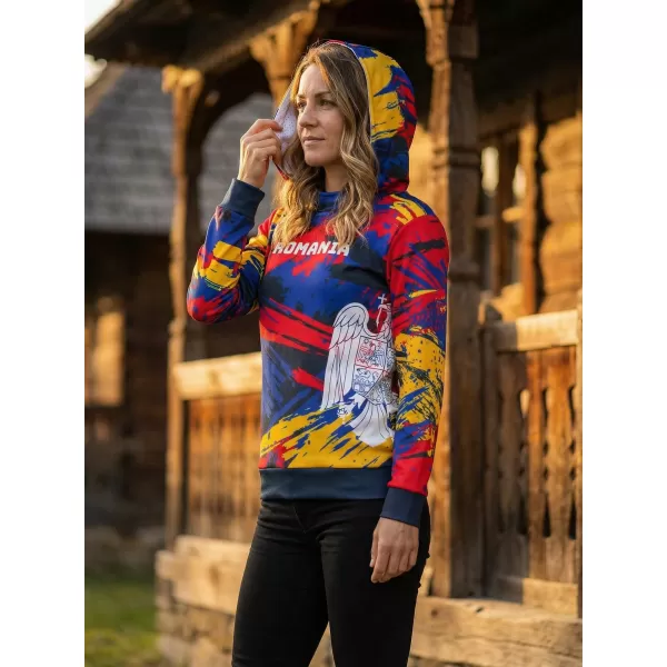  Premium cu hanorac funcțional pentru femei ALTISPORT VOJ/ALW036RO/MI01 ROL 