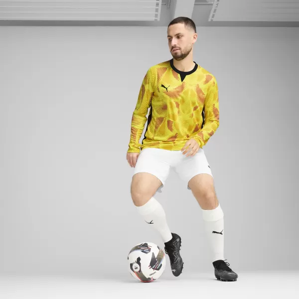  Cămaşă PUMA TEAMTARGET GK LS JERSEY 706519_02 BRIGHT AQUA / AQUA BRIGHT / PUMA ALB 