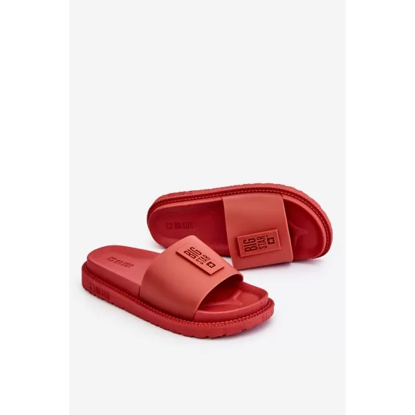 Papuci dama BIG STAR LL274430 RED Pantofi Big Star 