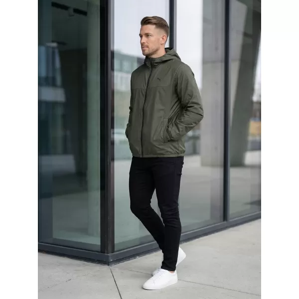  Windbreaker PUMA ESS REGULAR WINDBREAKER 684625-70 VERDE 