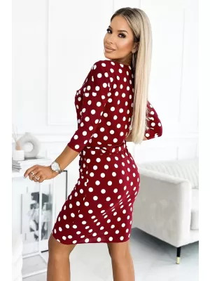 Rochie NUMOCO 13-164 BURGUNDIA