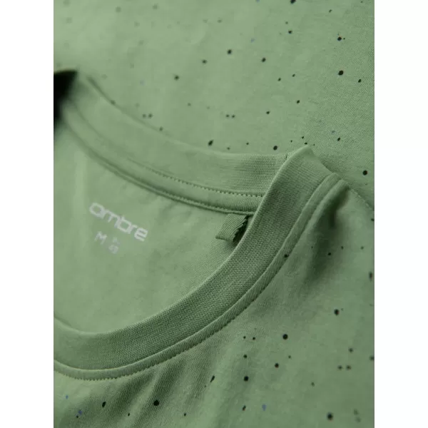  Cămaşă OMBRE OM-TSFP-0186 VERDE 