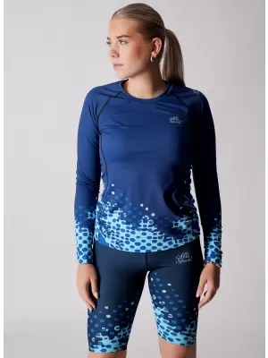 Tricou funcțional pentru femei cu mâneci lungi premium ALTISPORT VOJ/ALW109TR03 REGAL