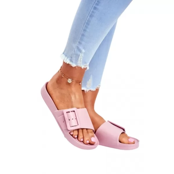  Papuci eleganti dama BIG STAR FF274A389 ROZ Pantofi Big Star 