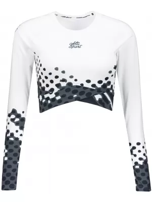 Premium de cultură funcțională pentru femei ALTISPORT VOJ/ALW109TR04 ALB -ȘI -BLACK