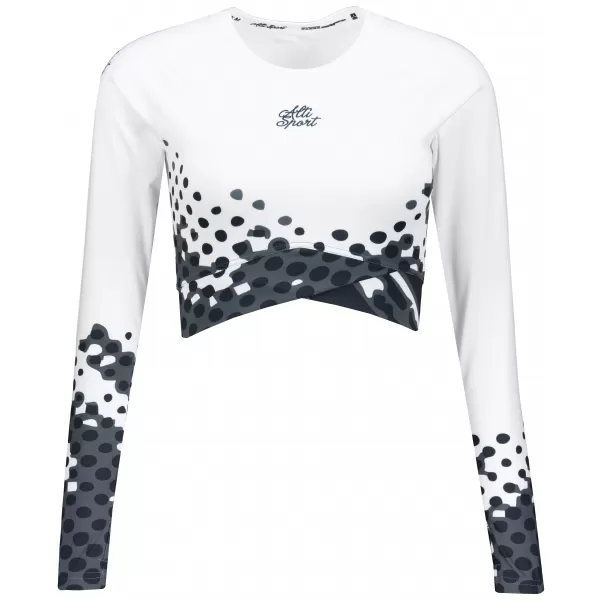  Premium de cultură funcțională pentru femei ALTISPORT VOJ/ALW109TR04 ALB -ȘI -BLACK 