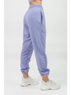 Pantaloni de trening sport largi GYM TIME 281 LIGHT PURPLE Nebbia