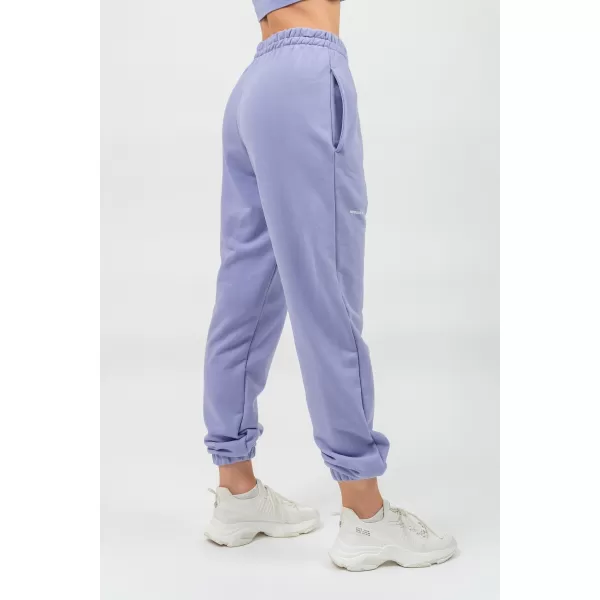  Pantaloni de trening sport largi GYM TIME 281 LIGHT PURPLE Nebbia 