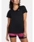 Tricou pentru femei UNDER ARMOUR TECH SSV- SOLID 1384229-001 NEGRU