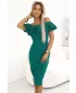 Rochie NUMOCO CARMEN 599-2 KAKI