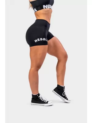Pantaloni scurți clasici HERO cu talie înaltă 582 BLACK Nebbia