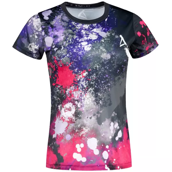  Tricou funcțional premium pentru femei ALTISPORT VOJ/ALW055TR01 ROZ NEGRU 