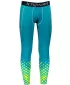 Jambiere sport lungi premium pentru bărbați ALTISPORT VOJ/ALM109LEG01 SMARALD-FLUO