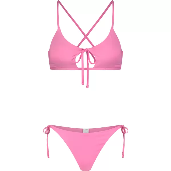  Bikini pentru femei - partea de sus NORDBLANC NBSSS8211 ROZ 