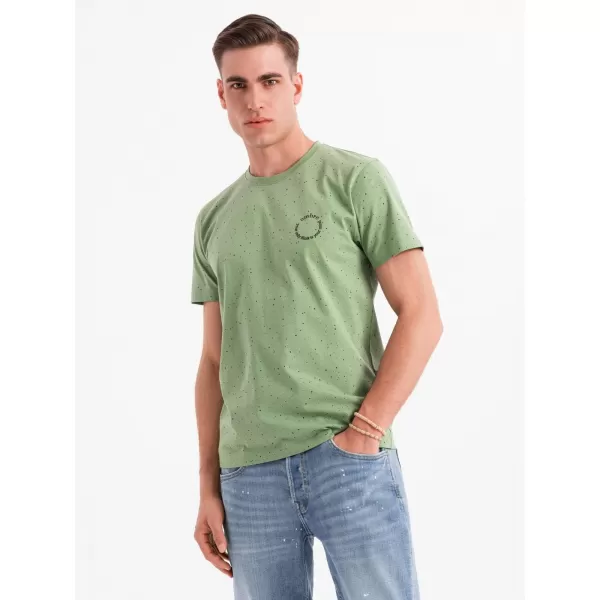  Cămaşă OMBRE OM-TSFP-0186 VERDE 