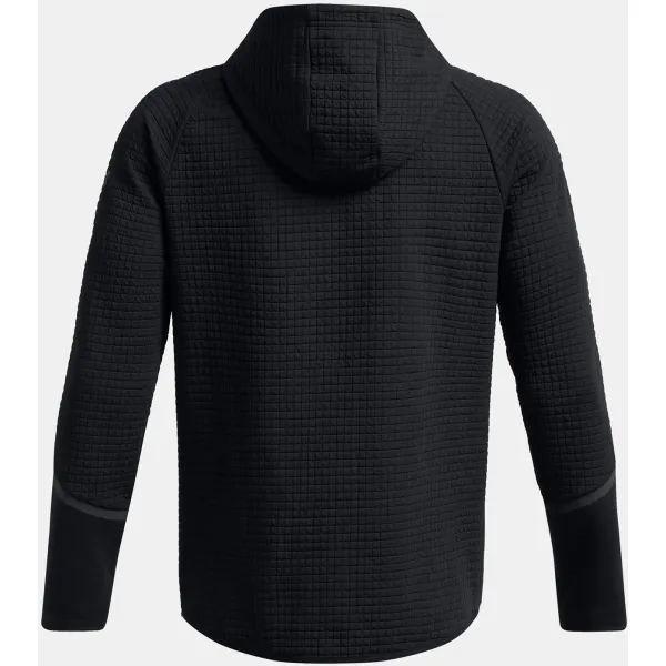  Hanorac pentru bărbați UNDER ARMOUR UNSTOPPABLE FLC GRID FZ 1386543-001 NEGRU 