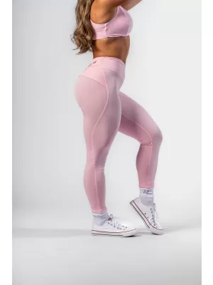 Jambiere modelante cu talie în formă de V STRONG BEAUTY 425 PINK Nebbia