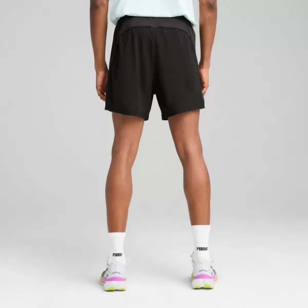  Pantaloni scurţi PUMA M RUN VELOCITY 5 SHORT 526610-01 NEGRU 
