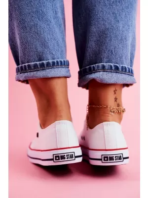 Adidași de damă BIG STAR T274022 WHITE Pantofi Big Star