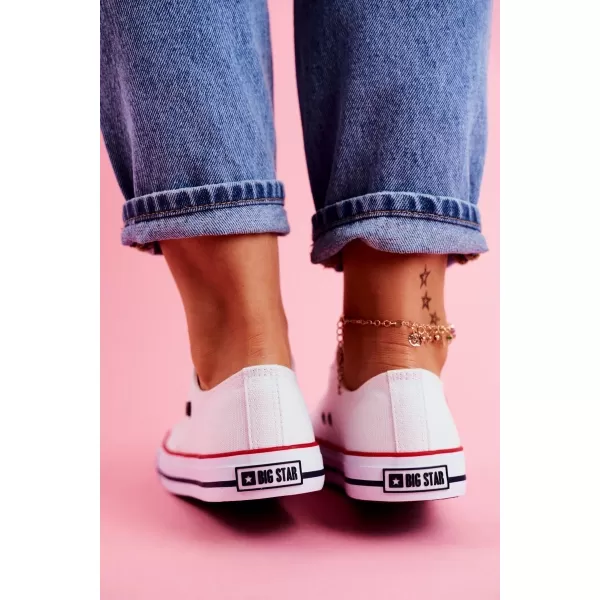  Adidași de damă BIG STAR T274022 WHITE Pantofi Big Star 