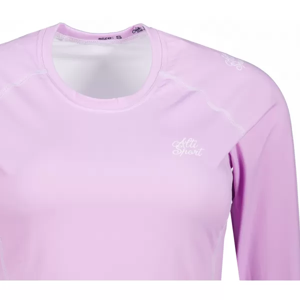  Tricou funcțional pentru femei cu mâneci lungi premium ALTISPORT VOJ/ALW109TR03 LILIAC 