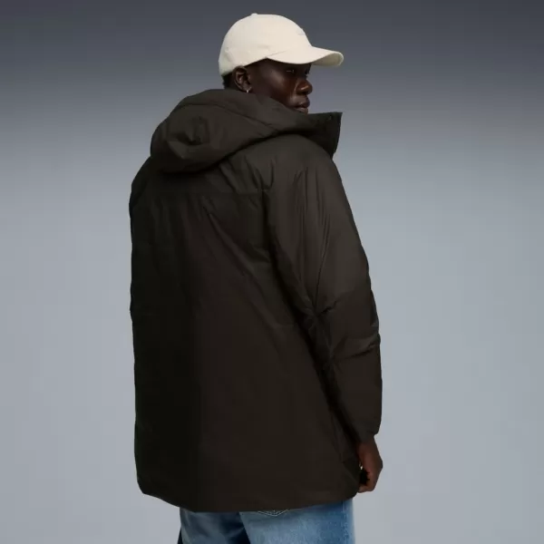  Jachetă pentru bărbați PUMA PROTECTIVE HOODED DOWN PARKA 688380-01 NEGRU 