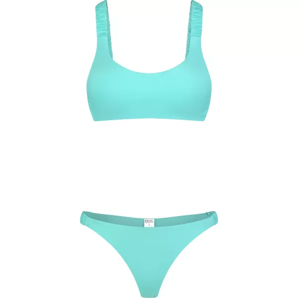  Bikini pentru femei - partea de jos NORDBLANC NBSSS8239 TURCOAZ 