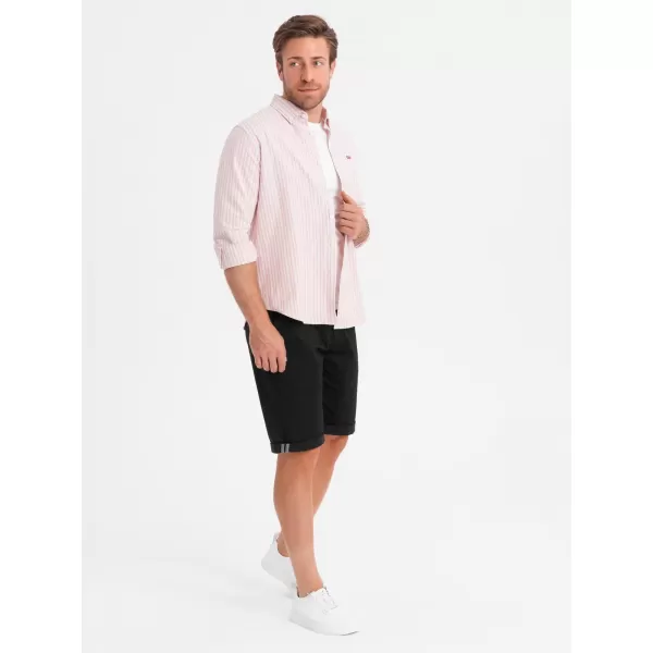  Pantaloni scurţi OMBRE OM-SRCS-0197 NEGRU 