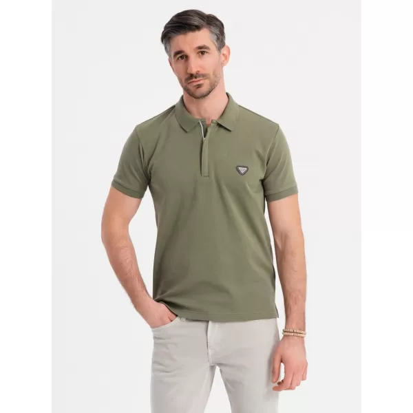  Tricou pentru bărbați OMBRE OM-POSS-0148 MĂSLIN 