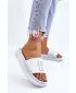 Papuci dama BIG STAR LL274428 WHITE Pantofi Big Star