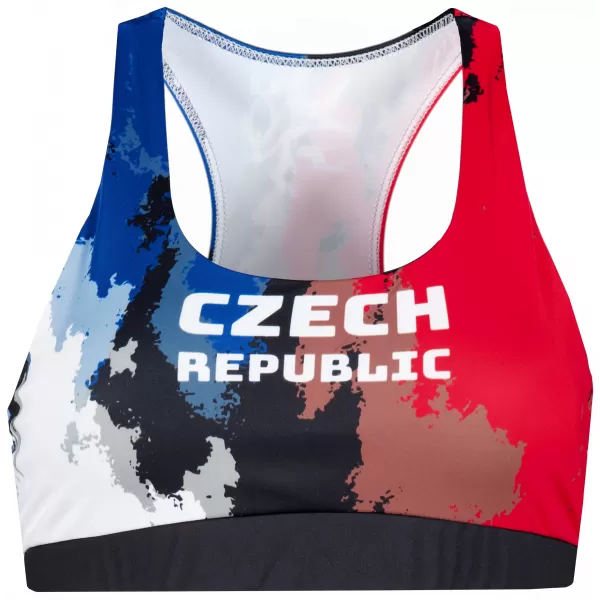  Premium de sutien sport funcțional pentru femei ALTISPORT VOJ/ALW036POD01 SMUDGE 