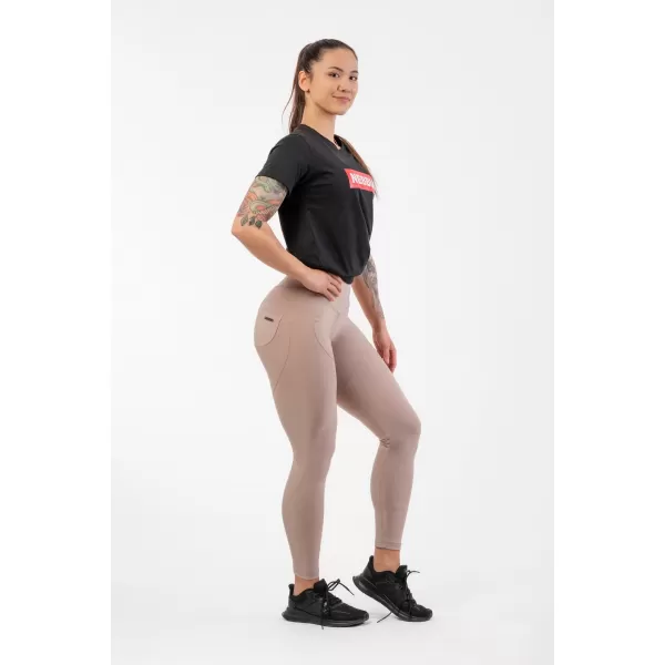  Leggings cu talie înaltă cu efect de ridicare Bubble Butt 587 CREAM Nebbia 