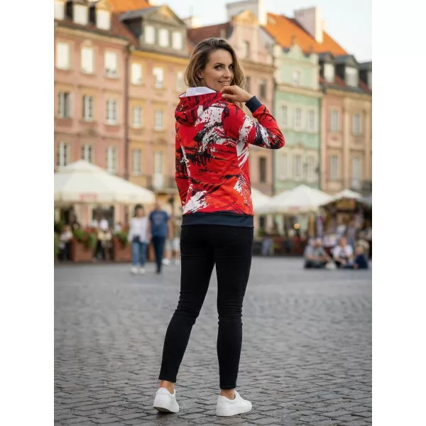  Premium cu hanorac funcțional pentru femei ALTISPORT VOJ/ALW036PL/MI01 PL 