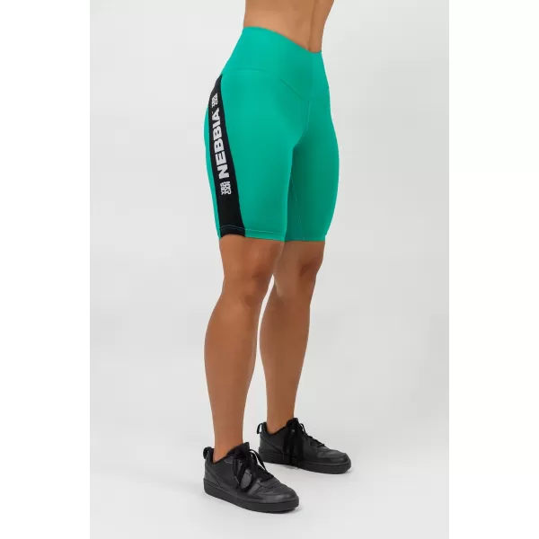  Pantaloni scurți de ciclism cu talie înaltă ICONIC 238 VERDE Nebbia 