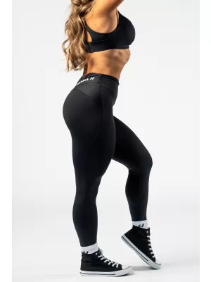 Jambiere modelante cu talie în formă de V STRONG BEAUTY 425 BLACK Nebbia