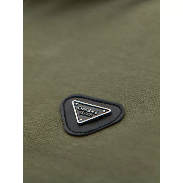  Tricou pentru bărbați OMBRE OM-POSS-0148 MĂSLIN 