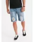 Pantaloni scurţi OMBRE OM-SRDS-0157 ALBASTRU DESCHIS