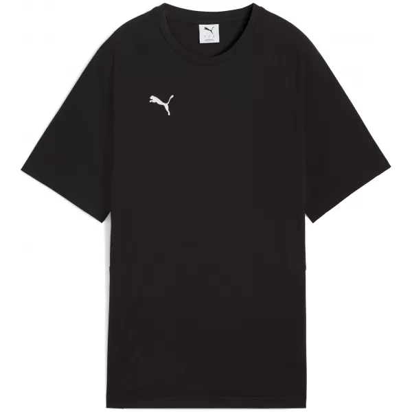  Cămaşă PUMA TEAMEVOSTRIPE TEE WMN 659959_03 PUMA BLACK/PUMA SILVER 
