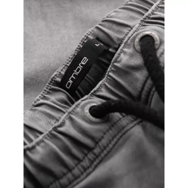  Pantaloni scurţi OMBRE OM-SRDS-0135 GRI DESCHIS 